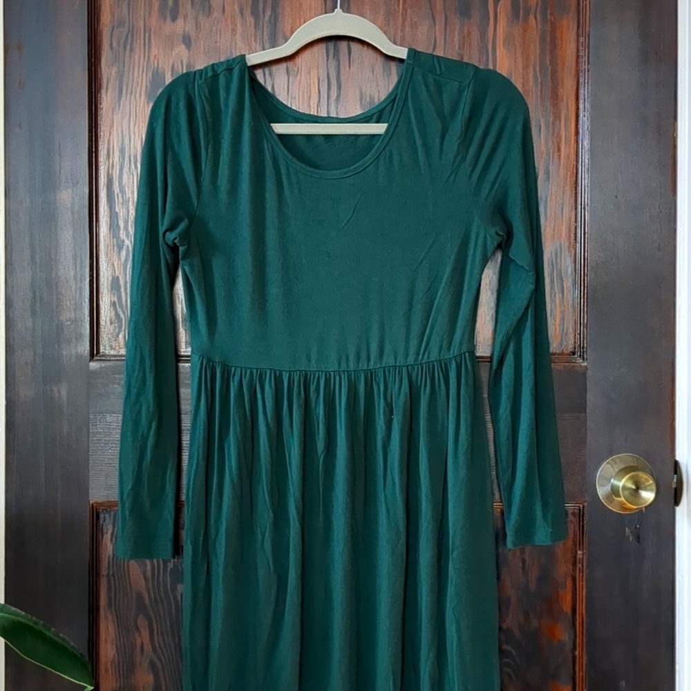 Emerald Green Maxi Dress